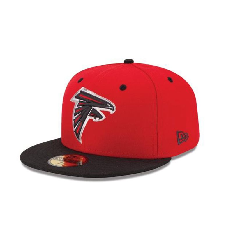 NFL Atlanta Falcons 2tone 59Fifty Fitted (UOM3553) - Red New Era Caps